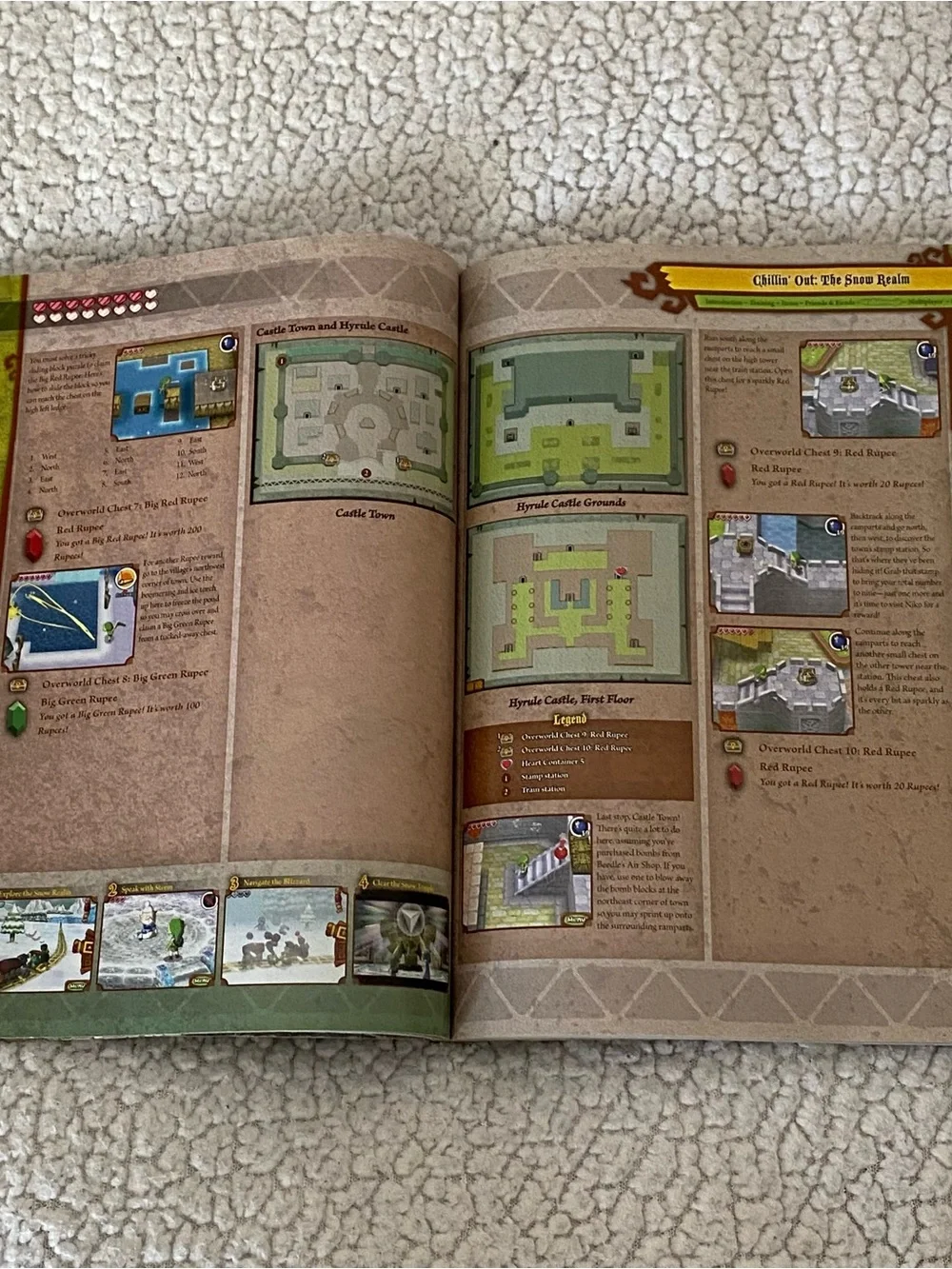 The Legend of Zelda: Spirit Tracks, Prima Official Game Guide w/poster.